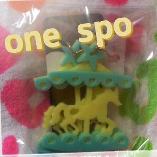ワンスポ(one spo)のone spo♡メリーゴーランドピアス(ピアス)