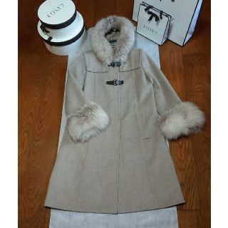 フォクシー(FOXEY)の【ご専用】FOXEY  ロングコート "Saint Germain" 40(ロングコート)