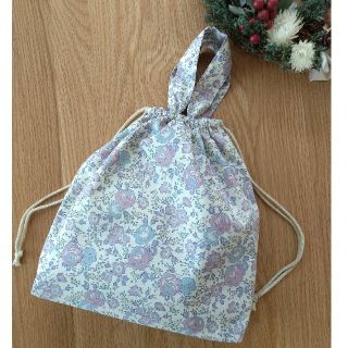 rara☆様専用＊LIBERTY＊フェリシテ＊巾着バッグ(外出用品)