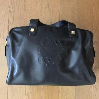 ロエベ(LOEWE)のLOEWE ハンドバッグ　黒(ハンドバッグ)