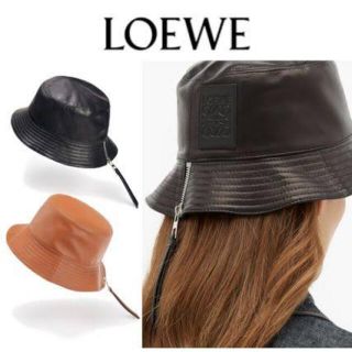 ロエベ(LOEWE)の未使用＜LOEWE＞フィッシャーマン レザーバケットハット(ハット)