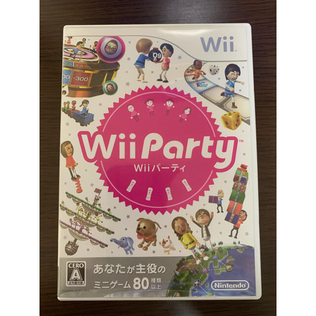 Wii(ウィー)のWii Party エンタメ/ホビーのゲームソフト/ゲーム機本体(家庭用ゲームソフト)の商品写真