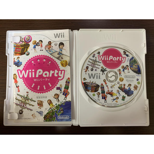 Wii(ウィー)のWii Party エンタメ/ホビーのゲームソフト/ゲーム機本体(家庭用ゲームソフト)の商品写真