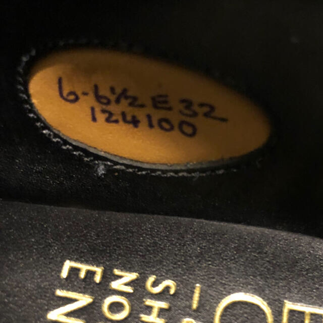 EDWARD GREEN(エドワードグリーン)の未使用品　エドワード　グリーン　ドーバー　黒　6 シューツリー付き メンズの靴/シューズ(ドレス/ビジネス)の商品写真