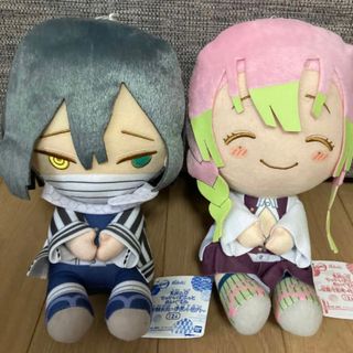 鬼滅の刃でっかいぽふっとぬいぐるみセット (ぬいぐるみ)