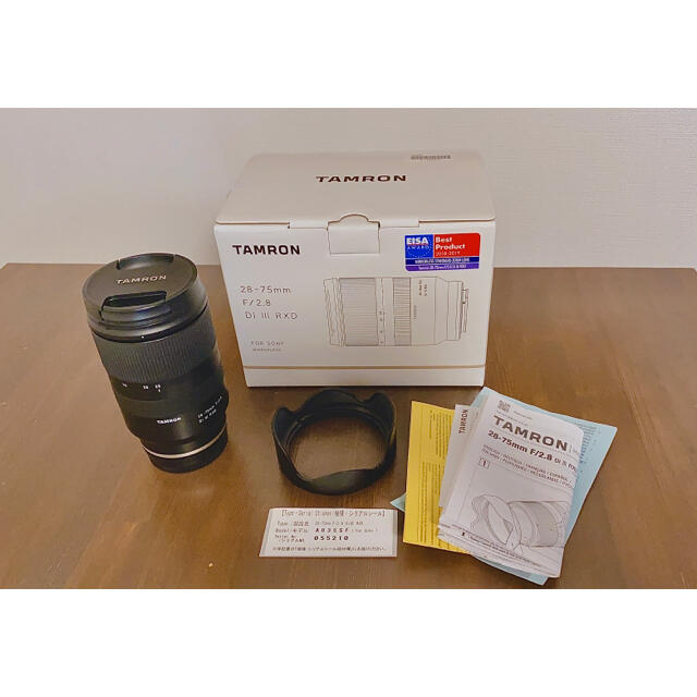 殿堂 TAMRON - タムロン 28-75mm F2.8 Di III RXD ソニー Eマウント用