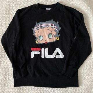 フィラ(FILA)のFILA BETTY BOOP ベティちゃんスウェット(トレーナー/スウェット)