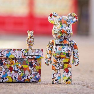 メディコムトイ(MEDICOM TOY)のBE@RBRICK atmos x EMOJI 100% & 400% (その他)