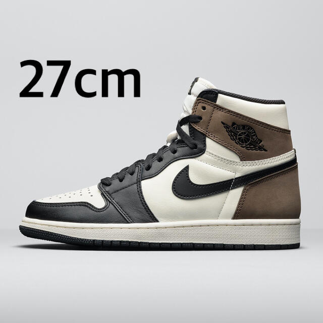 27cm エア ジョーダン1 ダークモカ air Jordan 1 www.gossipband.ie