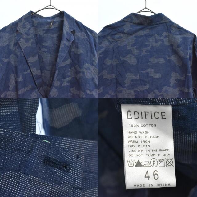 EDIFICE(エディフィス)のEDIFICE エディフィス テーラードジャケット メンズのジャケット/アウター(テーラードジャケット)の商品写真