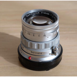 ライカ(LEICA)のLeica ライカ ズミクロン 50mm  F2 固定鏡筒 初代 OH済　美品(レンズ(単焦点))