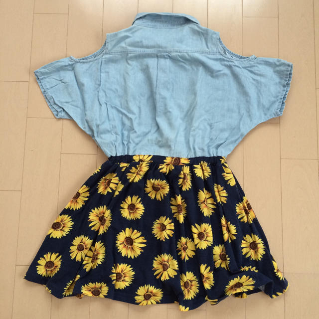 Fiorucci(フィオルッチ)の切り替えワンピース キッズ/ベビー/マタニティのキッズ服女の子用(90cm~)(その他)の商品写真