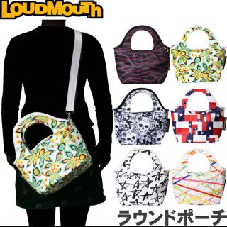 ラウドマウス(Loudmouth)のLOUDMOUTH ラウドマウス  LM-RP0003　ラウンドポーチ【新品】(バッグ)