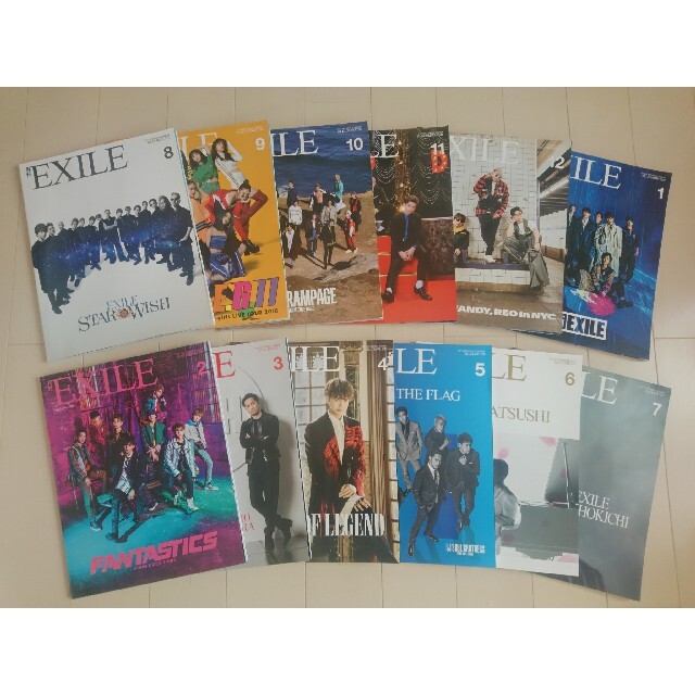 EXILE TRIBE(エグザイル トライブ)の《非売品ポストカード付き》月刊EXILE 2019年 1月号 VOL.130 エンタメ/ホビーの雑誌(音楽/芸能)の商品写真