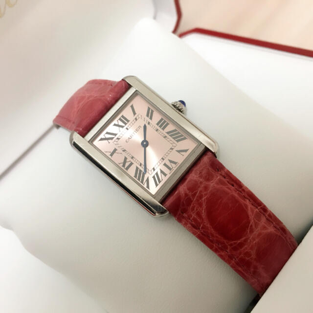 【正規品】Cartier 腕時計 ピンク