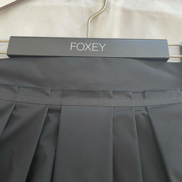 FOXEY NEW YORK 黒 ギャザースカート 38サイズ | kensysgas.com