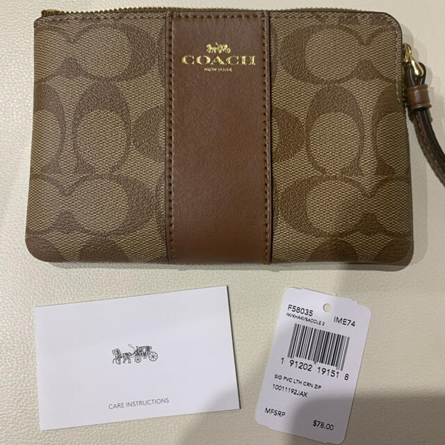 COACH(コーチ)の【新品】　値下げ　COACH コーチ 小物入れ レディースのファッション小物(その他)の商品写真