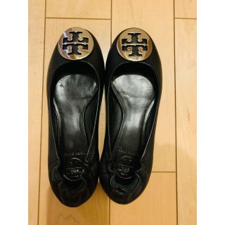 トリーバーチ(Tory Burch)のTORY BURCH 6m 黒(バレエシューズ)