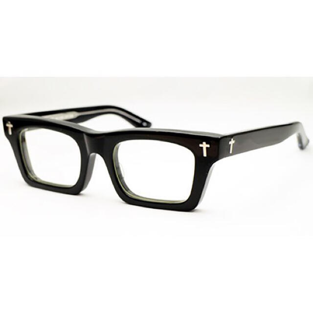 DIRT EFFECTOR 黒ブチ眼鏡　ケース付き　宮川大輔　サングラスメンズ