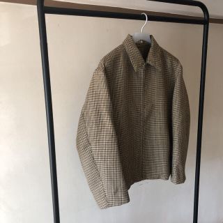 ワンエルディーケーセレクト(1LDK SELECT)の17aw auralee ガンクラブチェックブルゾン(ブルゾン)