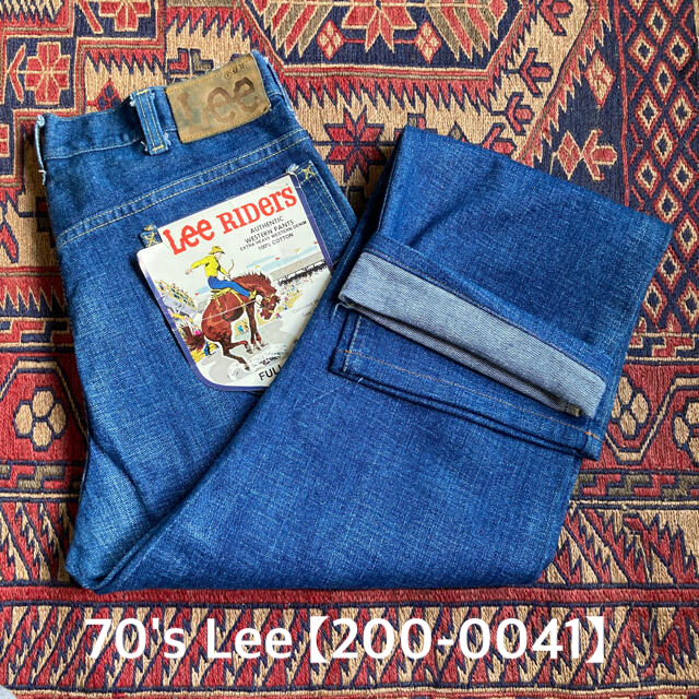 70´s Lee 200-0041 デニムパンツ/MADE IN USA/デッド-