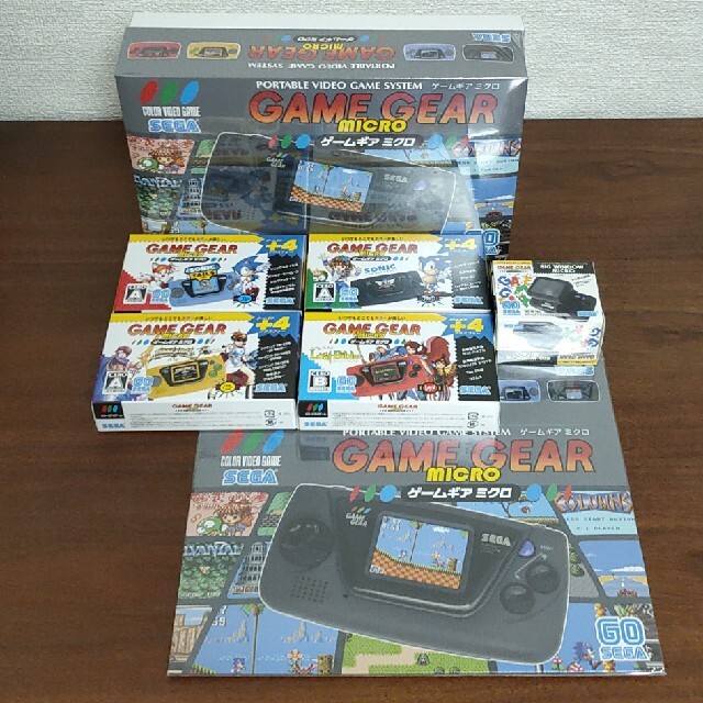 新品、未開封品】ゲームギア ミクロ ～ピンズ＆コレクションボックス