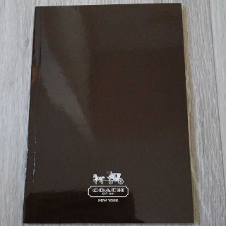 コーチ(COACH)の値下げ☆【新品未使用】COACH　コーチ　ノート　メモ帳　ムック(ノート/メモ帳/ふせん)