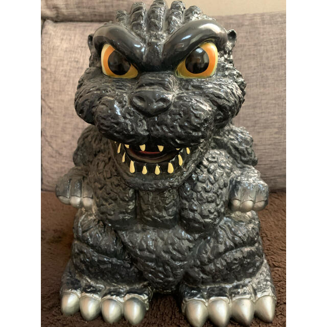 ゴジラ GODZILLA でっかい貯金箱 伝言板のオマケ付き【値下げ】 エンタメ/ホビーのフィギュア(特撮)の商品写真