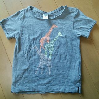 ザラキッズ(ZARA KIDS)のグレーTシャツ(Tシャツ/カットソー)