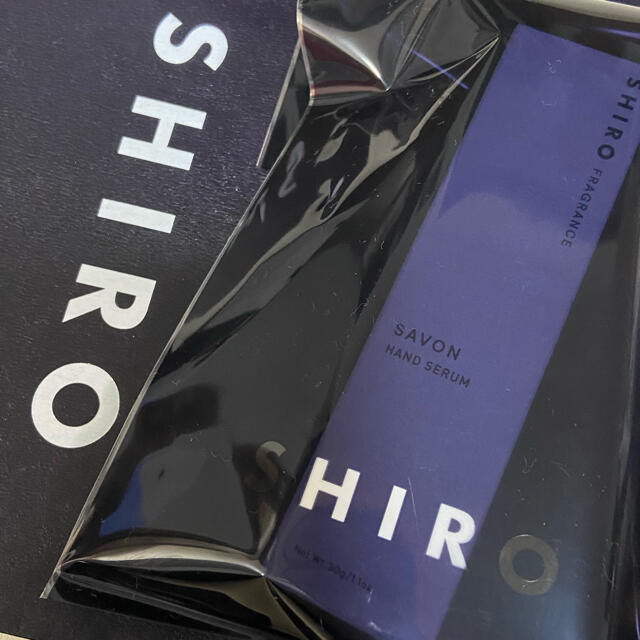 shiro(シロ)の【新品】shiroサボンハンド美容液30g コスメ/美容のボディケア(ハンドクリーム)の商品写真
