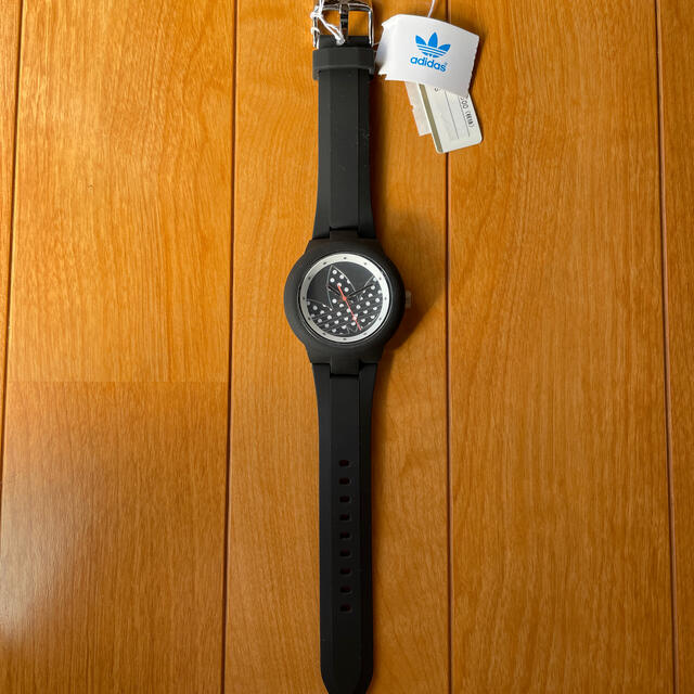 adidas(アディダス)の腕時計　アディダス　adidas   ブラック×ドット レディースのファッション小物(腕時計)の商品写真