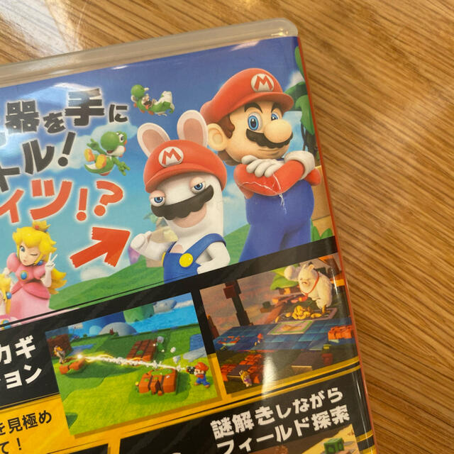 Nintendo Switch(ニンテンドースイッチ)のマリオ＋ラビッツ キングダムバトル エンタメ/ホビーのゲームソフト/ゲーム機本体(家庭用ゲームソフト)の商品写真