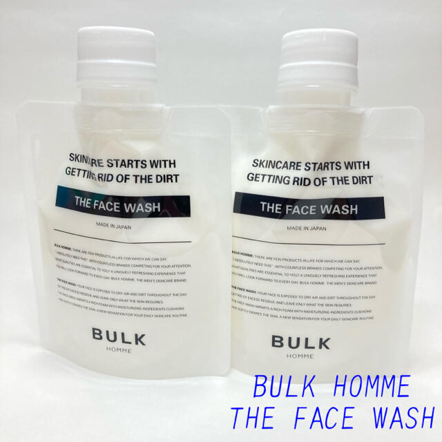 バルク オム THE FACE WASH 洗顔料 100g 2個セット