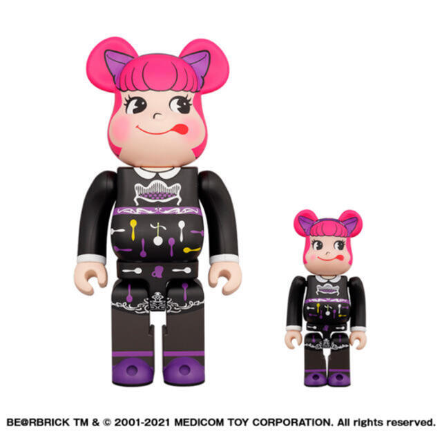 BE@RBRICK ANNA SUI x ペコラ 100% & 400%商品状態→新品未使用未開封