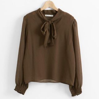 マジェスティックレゴン(MAJESTIC LEGON)のSALE MAJESTIC LEGON 前後2wayボウタイブラウス(シャツ/ブラウス(長袖/七分))