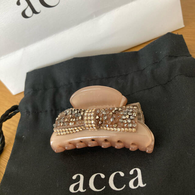 acca(アッカ)のacca  アッカ  バレッタ（小サイズ）週末限定価格 レディースのヘアアクセサリー(バレッタ/ヘアクリップ)の商品写真