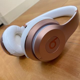 ビーツバイドクタードレ(Beats by Dr Dre)のBeats Solo3 Wireless ワイヤレスヘッドホン ローズゴールド(ヘッドフォン/イヤフォン)