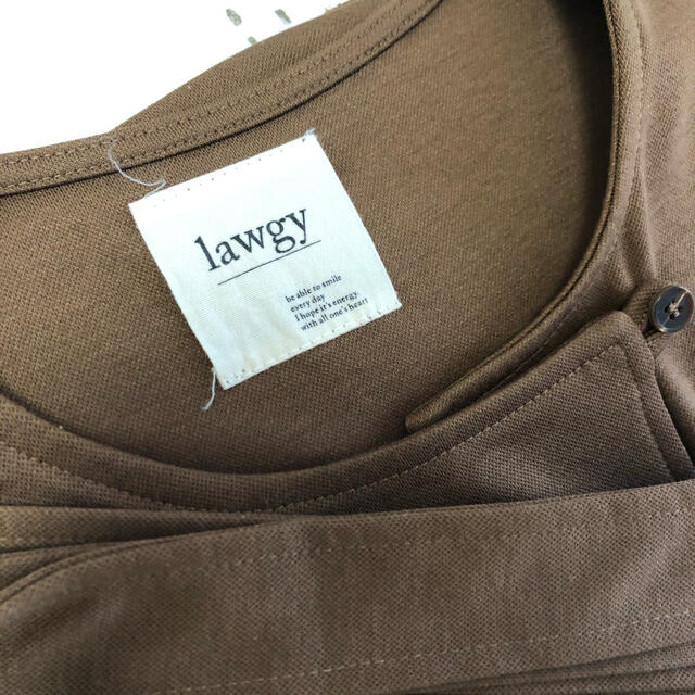 【lawgy】original side button vest