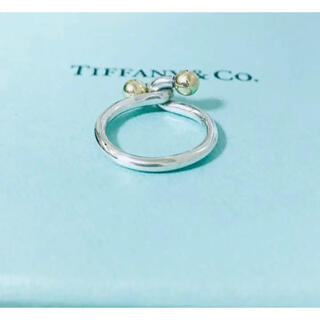 Tiffany & Co. - ティファニー フック＆アイ リング SV925/750YG 5号の ...