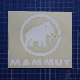 マムート(Mammut)のカッティングシート加工(登山用品)