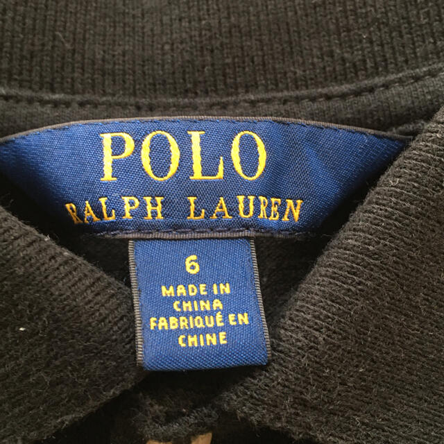 POLO RALPH LAUREN(ポロラルフローレン)のラルフローレン   ポロシャツ　女の子　120cm キッズ/ベビー/マタニティのキッズ服女の子用(90cm~)(Tシャツ/カットソー)の商品写真