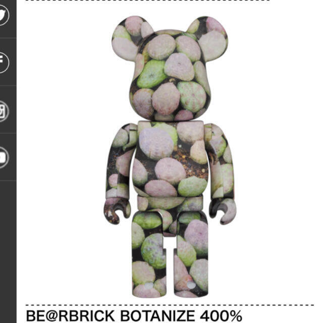 BE@RBRICK × BOTANIZE 400%