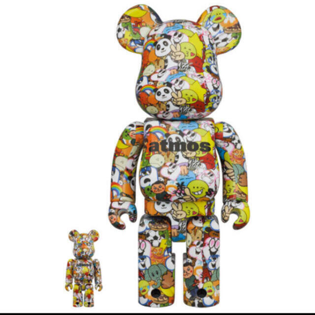 BE@RBRICK atmos x EMOJI 100% & 400%新品未開封