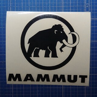 マムート(Mammut)のカッティングシート加工(登山用品)