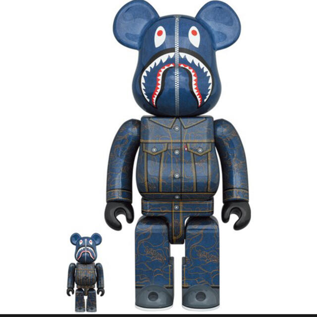 最上の品質な BAPE - TOY MEDICOM X 400% & 100% BE@RBRICK LEVI’S その他 最上の品質な BAPE - TOY MEDICOM X 400% & 100% BE@RBRICK LEVI’S その他
