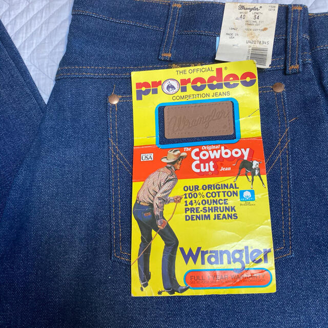 VINTAGE  WRANGLER 13MWZ ビッグサイズ