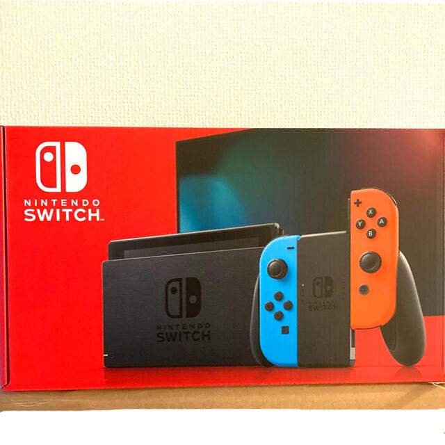 新品未開封　Nintendo Switch ネオンブルー/(R) ネオ