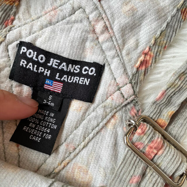 Ralph Lauren(ラルフローレン)のRalph Lauren コーデュロイ ジャンパースカート キッズ/ベビー/マタニティのベビー服(~85cm)(ワンピース)の商品写真