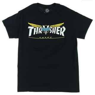 スラッシャー(THRASHER)のThrasher x Venture コラボTシャツ♪L ブラック(Tシャツ/カットソー(半袖/袖なし))