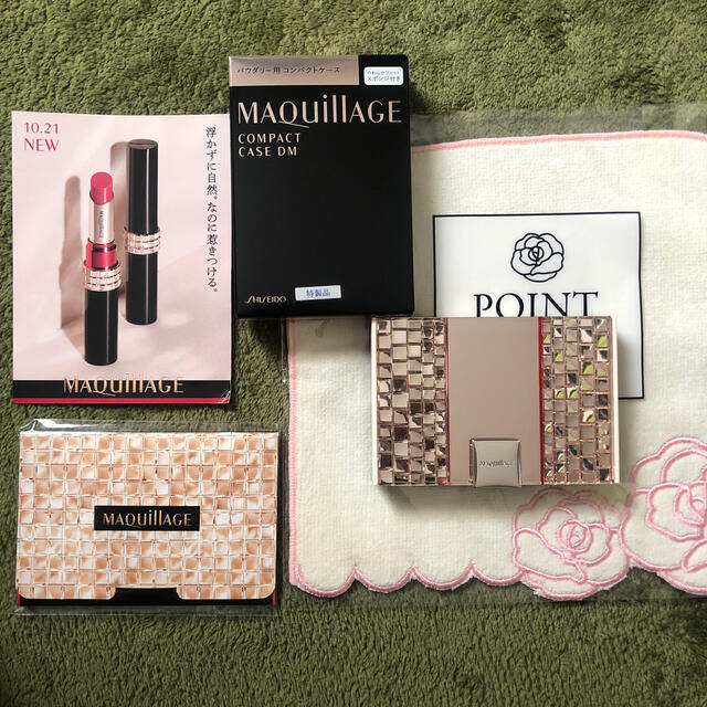 MAQuillAGE(マキアージュ)の新品　マキアージュコンパクトケース　セット コスメ/美容のベースメイク/化粧品(ファンデーション)の商品写真